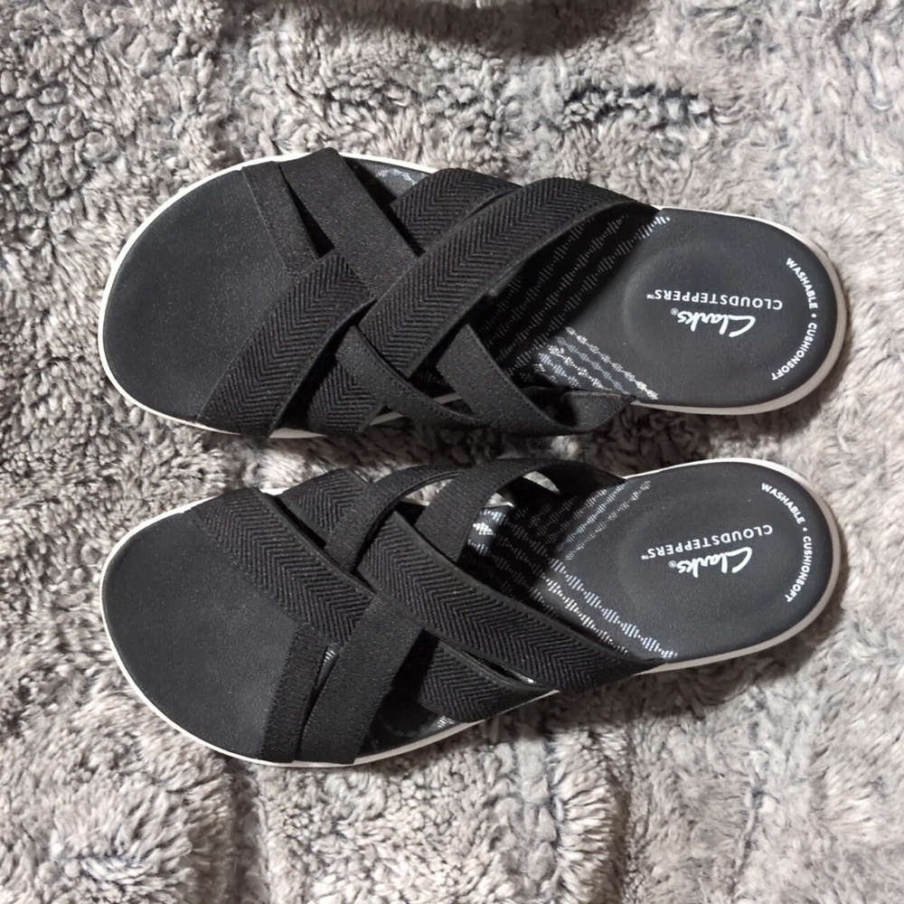 Clarks Cloudstepper Mira Grove Sandals Women's Sz 7 - Picture 2 of 5